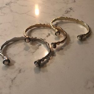 Kendra Scott Opal Adjustable Cuff Bracelet Set